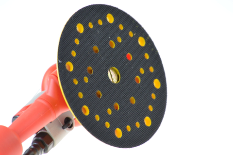 150mm 듀얼 액션 에어 샌더 자체 생성 진공 에어 폴리셔