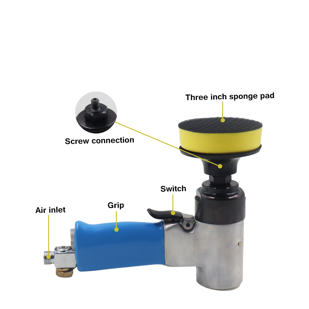 공압 연마 기계