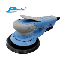 PANDAS 6 인치 150mm 4000-10000rpm 2.5mm 궤도 산업용 등급 정밀 연삭 전기 사포 공작 기계 가변 속도 브러시리스 전기 랜덤 트랙 샌딩 머신