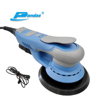 PANDAS 6 인치 150mm 4000-10000rpm 5mm 궤도 산업용 등급 일반적으로 사용되는 전기 사포 공작 기계 가변 속도 브러시리스 전기 랜덤 트랙 샌딩 머신